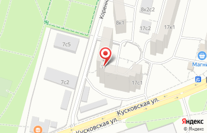Салон для животных на Кусковской улице на карте