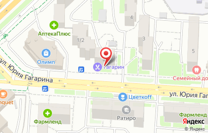 Хинкальная №1 на улице Юрия Гагарина на карте