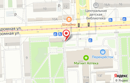 Пекарня Любимая в Железнодорожном районе на карте