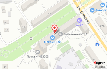 Студия красоты Malina на проспекте Ленина на карте