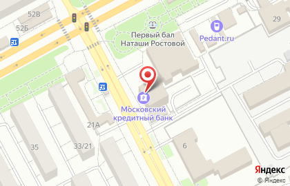 Банкомат МКБ в Москве на карте