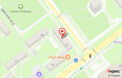 Олин на Морском проспекте на карте