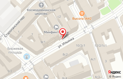 Поликлиника, Министерство финансов РФ на карте