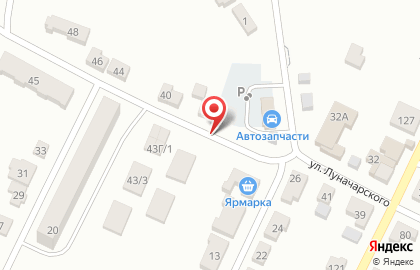Магазин автозапчастей в Туле на карте