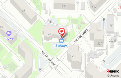 Продовольственный маркет Перекресток на карте
