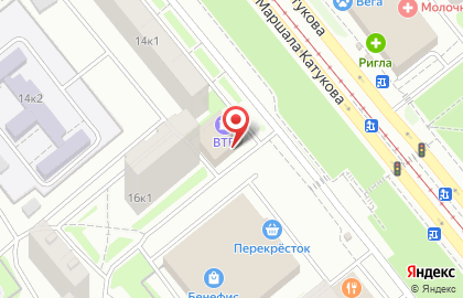 Торгово-производственная компания Veka на улице Маршала Катукова на карте