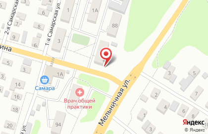 Участковый пункт полиции №4 Отдел полиции №3 Управления МВД России по г. Омску на Мельничной улице на карте