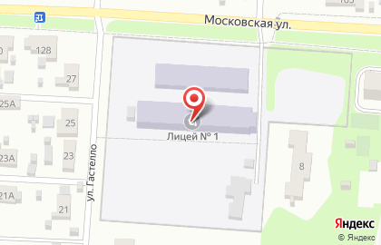 Лицей №1 во Владимире на карте