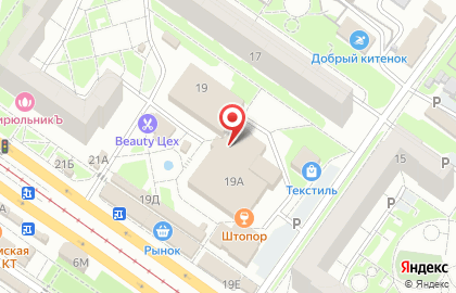 Ритуальное агентство на Камышинской улице на карте