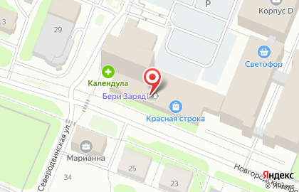Салон дверей Красная строка на Новгородском проспекте на карте