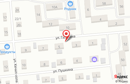 1C на улице Гагарина на карте
