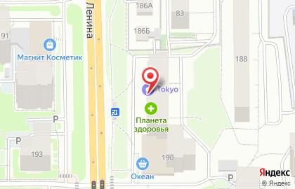 Магазин Мир ковров на улице Ленина на карте
