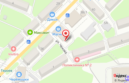 Массажный кабинет на улице Маршала Жукова на карте