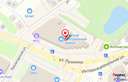 Компас в Нижнем Новгороде на карте