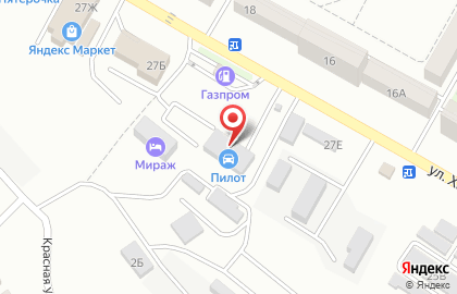 Транспортная компания Пилот на улице Хабарова на карте