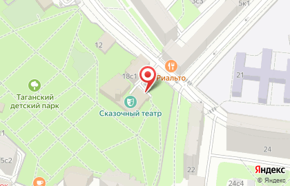 Московский Детский Сказочный театр на карте