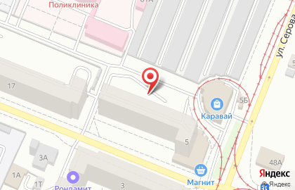 Фон на улице Тимирязева на карте