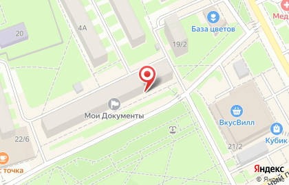 Центр государственных услуг Мои документы в Центральном проезде в Ивантеевке на карте