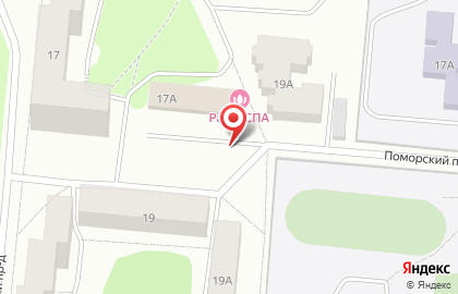 Рассвет на Комсомольском проспекте на карте
