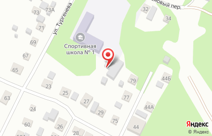 Кафе Спортивное на карте