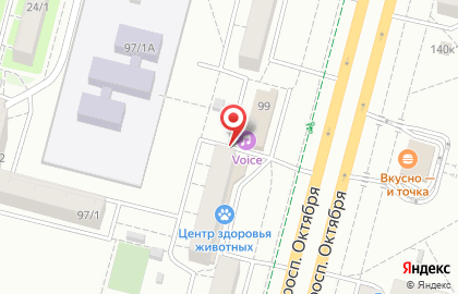 Оптово-розничный магазин тканей и швейной фурнитуры Ткани Танго в Орджоникидзевском районе на карте