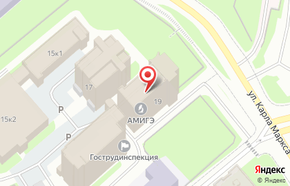 Транспортная компания Белфрахт на улице Карла Маркса на карте