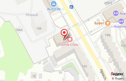 Клиника Смайл Клиник на проспекте Ленина на карте