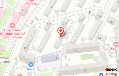Полянский в Ростове-на-Дону на карте