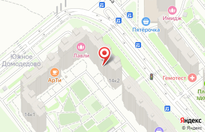 Магазин суши Суши wok на улице Курыжова в Домодедово на карте
