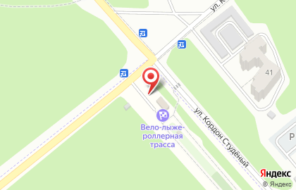 Точка проката Rovel-club в Железнодорожном районе на карте