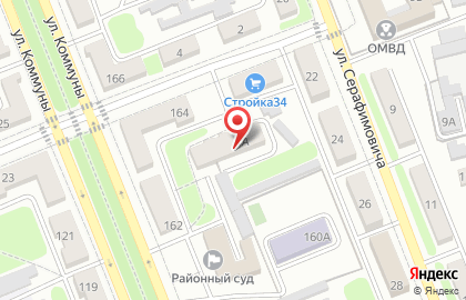 Управление Федеральной службы войск национальной гвардии РФ по Волгоградской области в Волгограде на карте