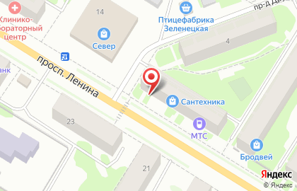 Салон красоты Прядки в порядке на проспекте Ленина на карте