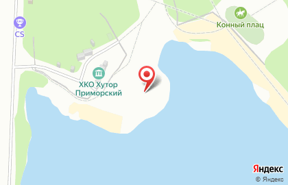 Хутор Приморский на карте