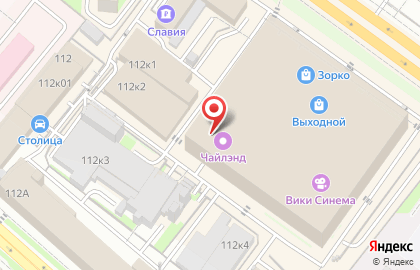 Парк развлечений ЧайЛэнд на метро Котельники на карте