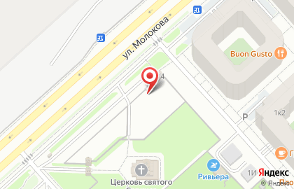 Автостоянка в Красноярске на карте