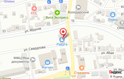 МТС в Астрахани на карте