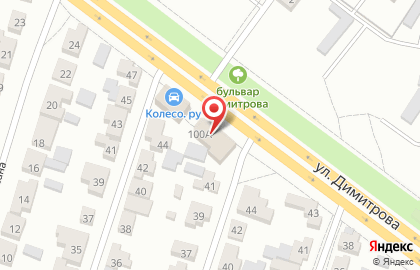 Компания Бавмаркет в Левобережном районе на карте