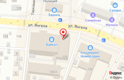 Магазин расходных материалов для салонов красоты Viva в Центральном районе на карте