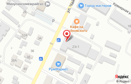 Магазин товаров для дома и строительства Мастер на карте