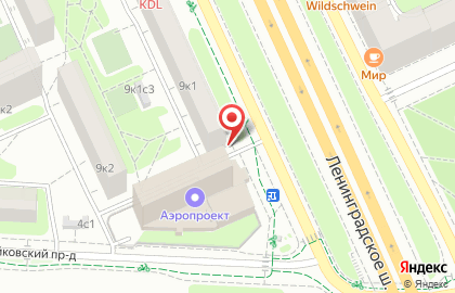 Интерактивный кукольный театр Потешки на Ленинградском шоссе на карте
