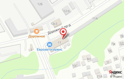 Автомойка Автомойка 24 в Дорожном проезде на карте