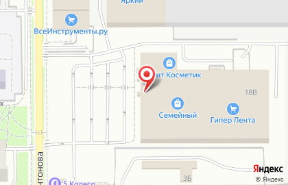 Кофейня Coffee Like на улице Антонова на карте