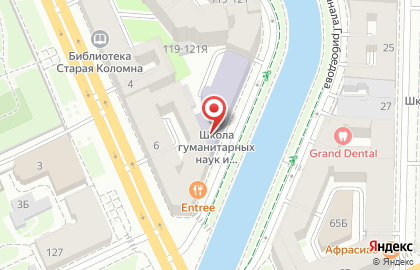 Санкт-Петербургская банковская школа (колледж) Центрального Банка РФ на карте