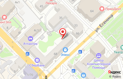 АСЦ Элекс на улице Ленина на карте