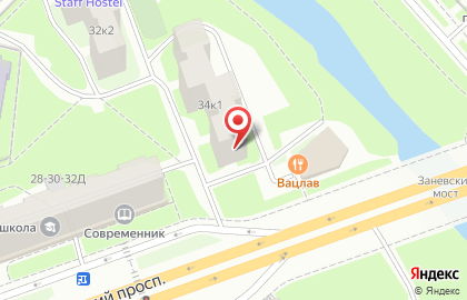 Ресторан-клуб Король Гамбринус на Заневском проспекте на карте