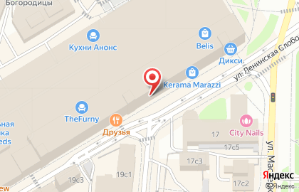 Ресторан Марукамэ на метро Автозаводская на карте