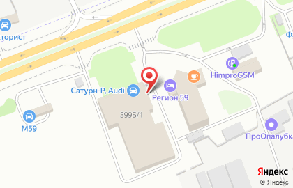 Ауди Центр Пермь на карте