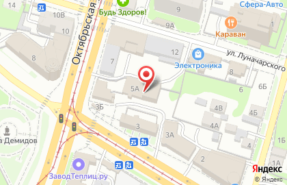 АЛЬТ-СЕРВИС на Октябрьской улице на карте