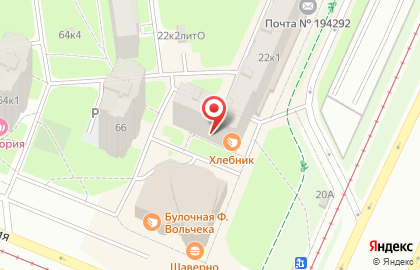 Автошкола Академия Вождения на проспекте Культуры на карте