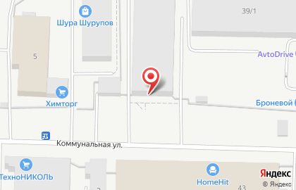 Одесса на Производственной улице на карте